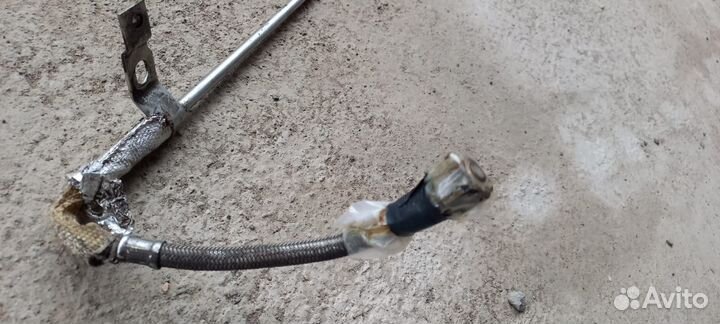 Трубка подачи масла в турбокомпрессор passat 1.8t