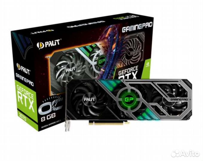 Видеокарта Palit GeForce RTX 3070 Ti GamingPro