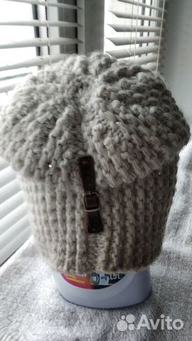 Шапка женская вязаная