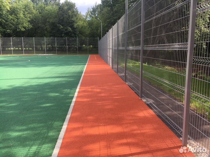 Покрытие из резиновой крошки