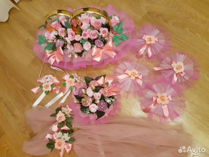 Свадебное Украшение на Машины