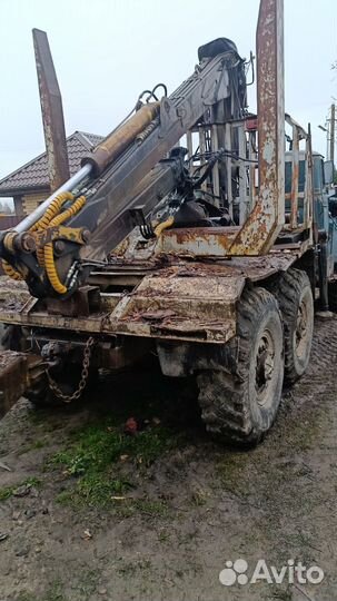 Лесовоз (сортиментовоз) Урал 4320, 1991