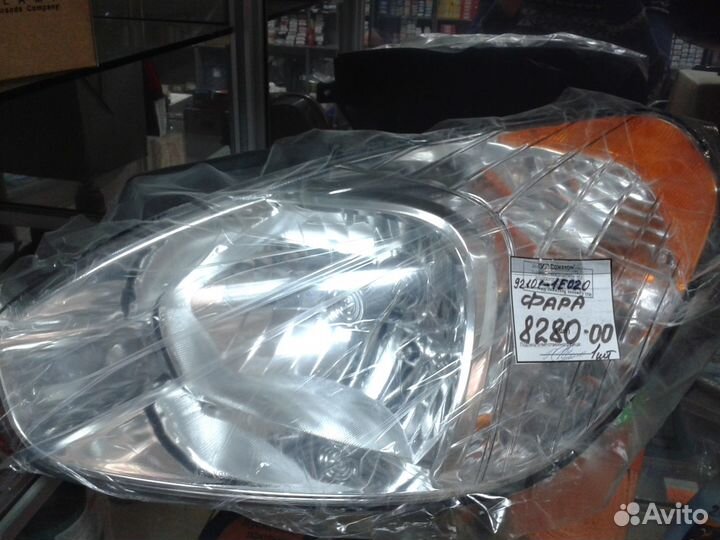 Фара В сборе (левая) Hyundai Accent 09/06