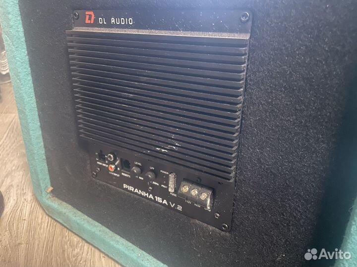Сабвуфер DL Audio Piranha 15A Тифани V2 активный