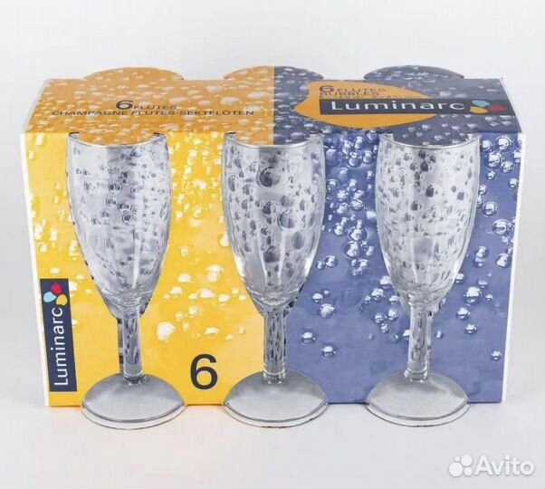 Бокалы для шампанского Luminarc