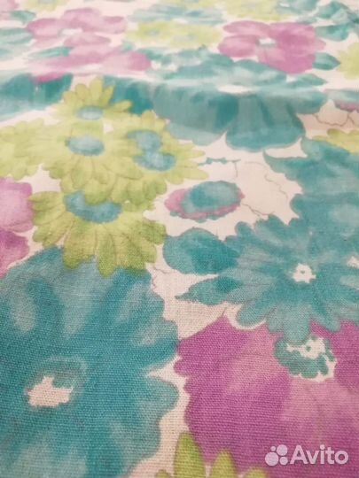 Полутороспальное постельное белье Б/У