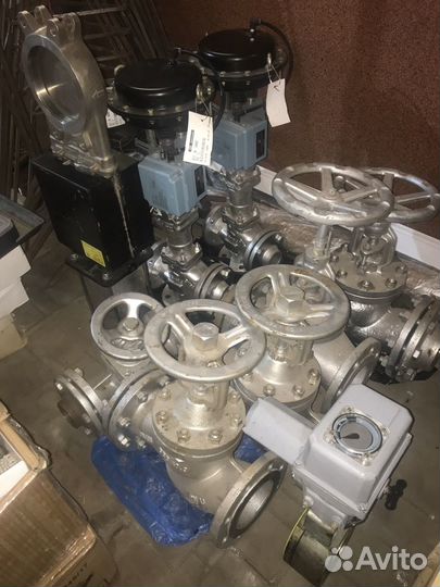 Запорная арматура с хранения, неликвиды