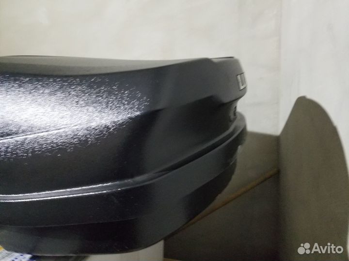 Бокс на крышу LUX irbis 206 черный матовый 470л