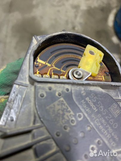 Заслонка дроссельная Opel Astra J P10 A16LET 2014