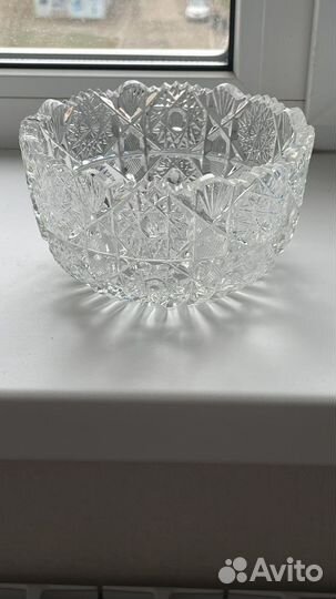 Ваза хрустальная СССР