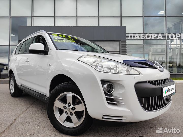 Peugeot 4007 2.4 CVT, 2011, 277 000 км