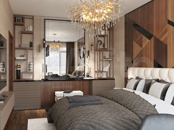 3-к. апартаменты, 136 м², 5/9 эт.