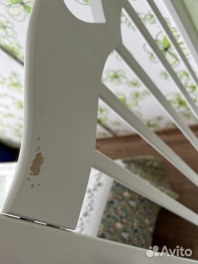 Детская кроватка с ящиком (без матраса)