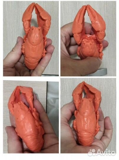 Силиконовая форма Рак 3d