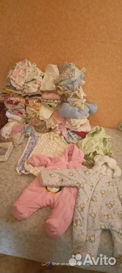Детские вещи пакетом для девочек от 0 - 3