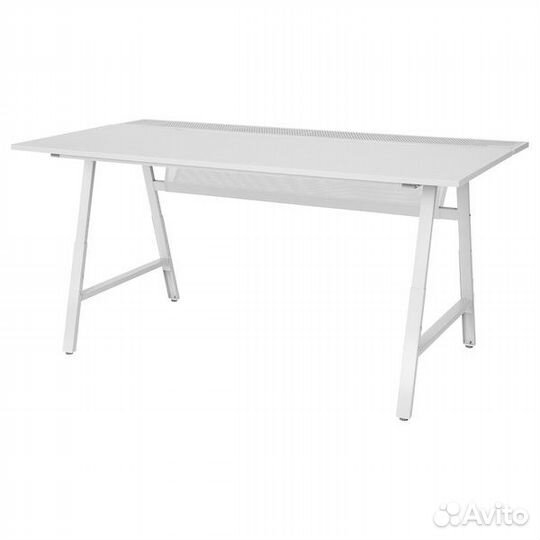 Компьютерный стол IKEA utespelare gray