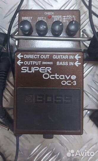 Гитарная педаль эффектов boss OC-3