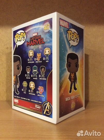 Funko POP Marvel: Captain Marvel - Nick Fury with