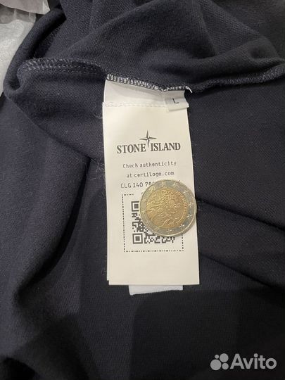 Поло Stone Island Logo Patch Polo Оригинал L