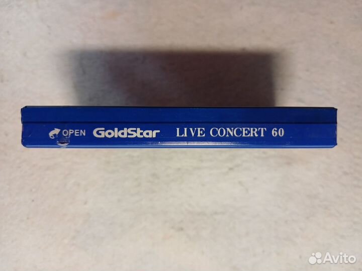 Аудиокассета goldstar live concert 60