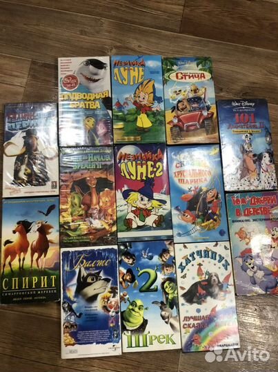 Видеокассета мультфильмы