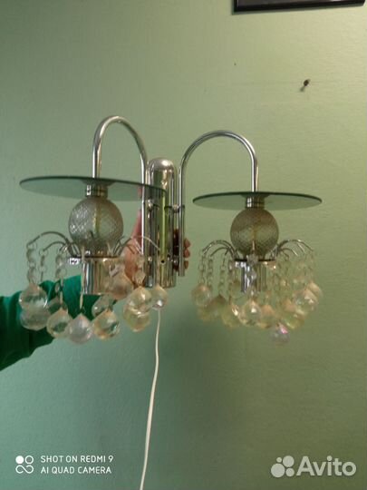 Настенный светильник бра СССР