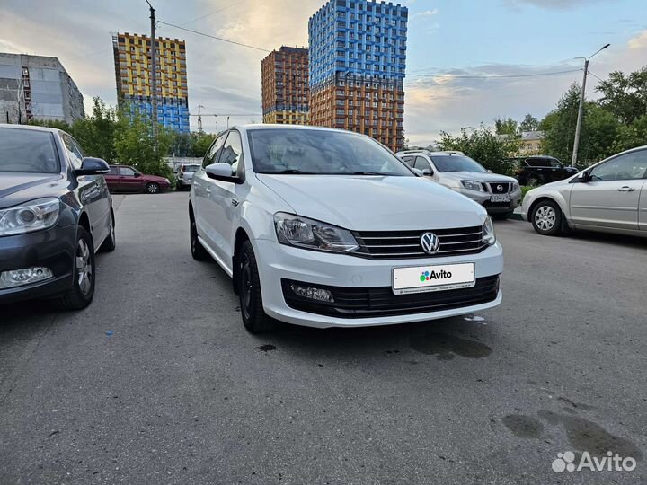 Volkswagen Polo 1.6 МТ, 2018, 37 281 км