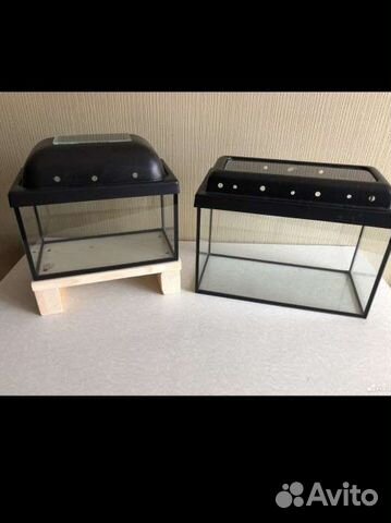 Аквариумы 5 и 10 литров +куча атрибутов