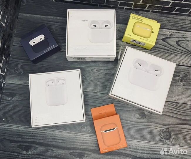 Наушники Airpods 3 / Pro / Pro 2 Ориг качество