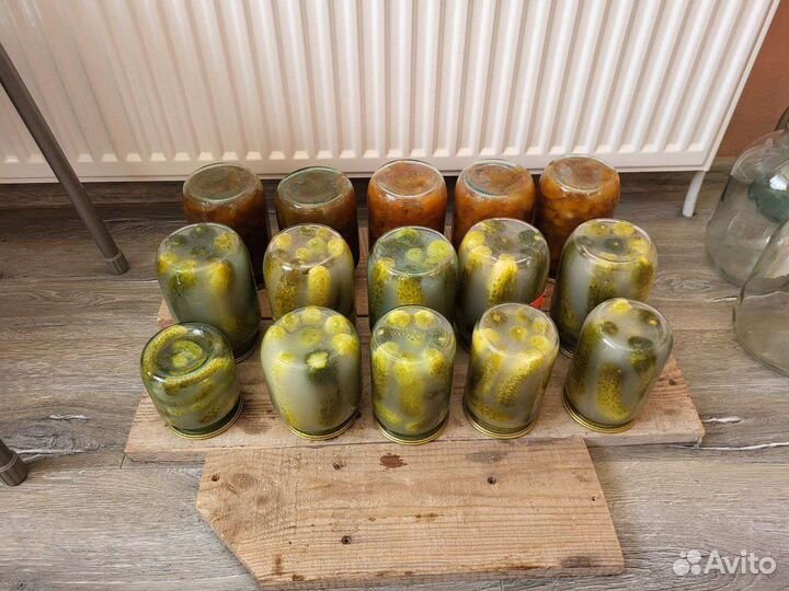 Огурцы бочковые и другая консервация