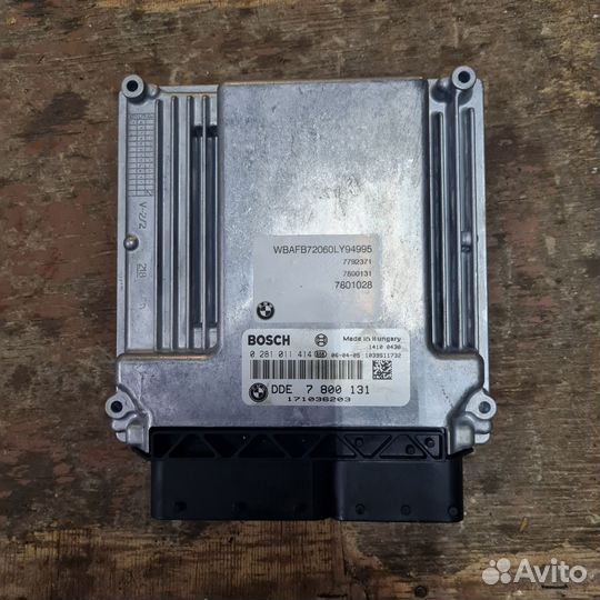 Блок управления двс Bmw X5 2005 13617800131 E53