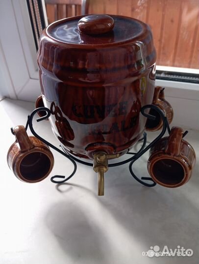 Коньячный набор керамика