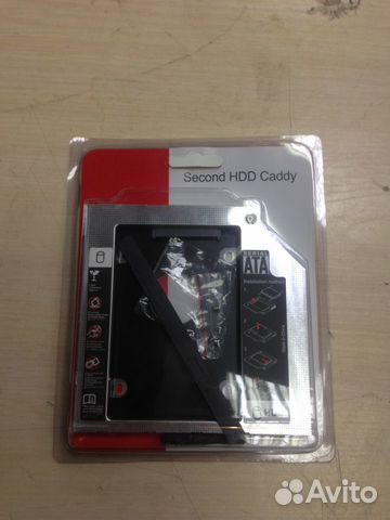 Оптибей 9.5мм для SSD HDD в ноутбук