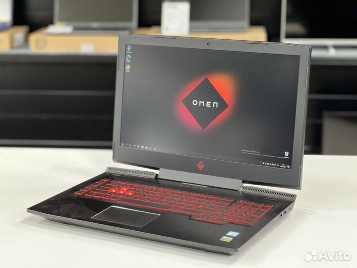 Игровой HP Omen 17.3“ Core i7 GTX1050 4G 16G озу