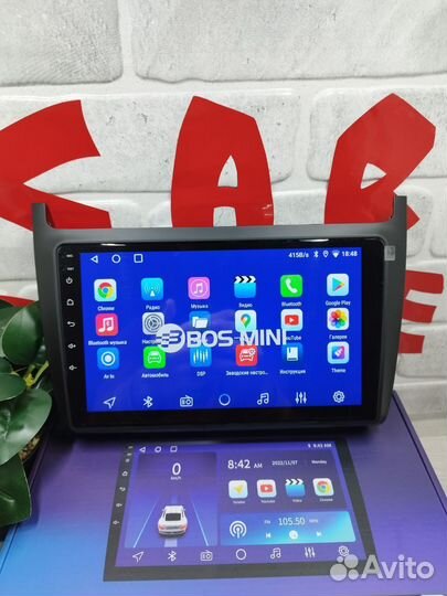 Магнитола Андроид Volkswagen Polo 2014+ Q6