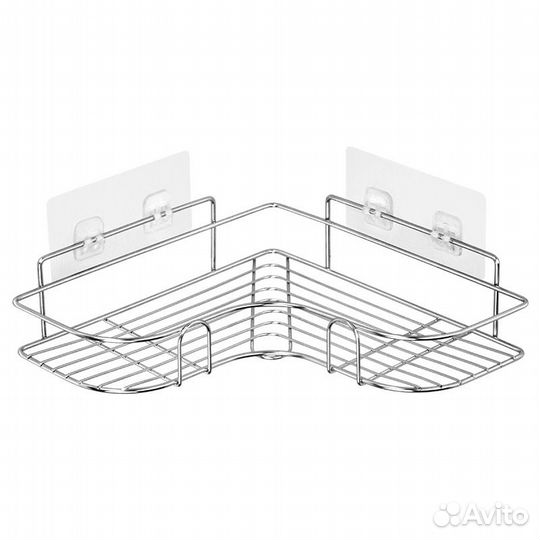 Угловая полка без сверления стен