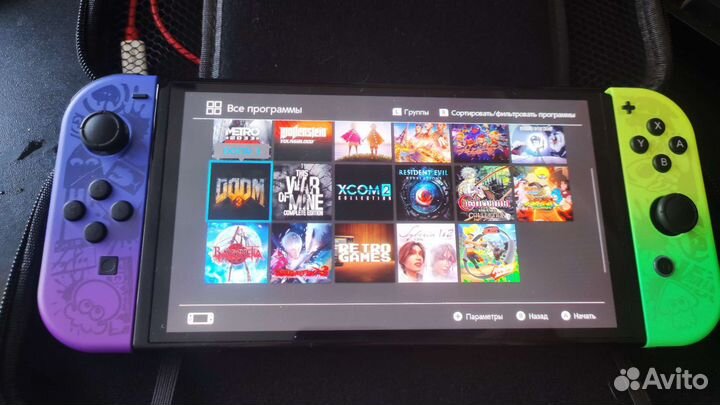 Nintendo switch oled с играми