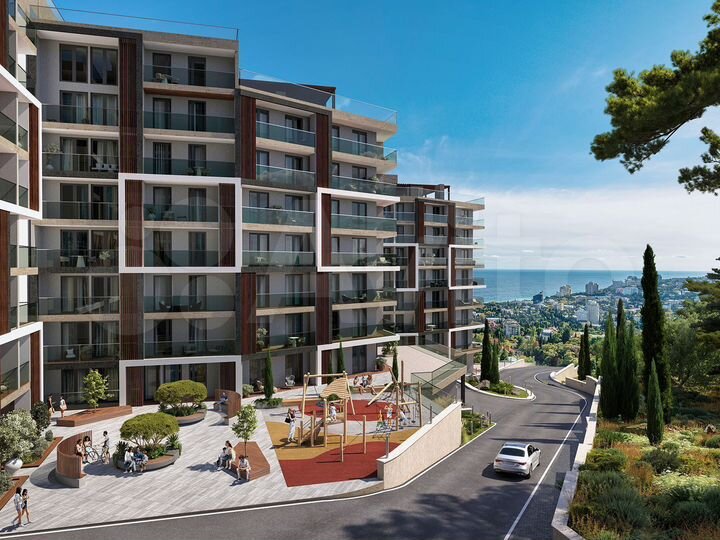 3-к. апартаменты, 62,1 м², 2/8 эт.