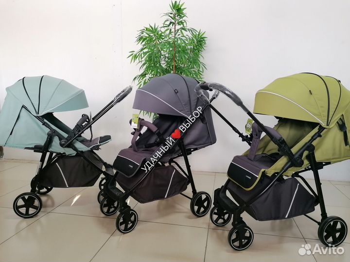 Новая коляска Luxmom с перекидной ручкой