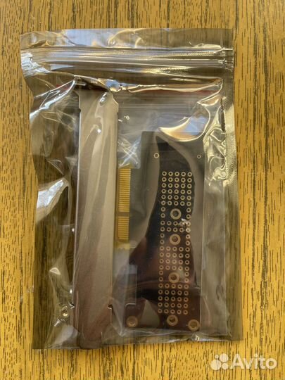 Адаптер для установки SSD M2, NVMe в слот PCI-E