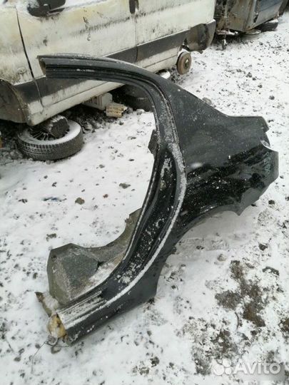 Заднее левое крыло Peugeot 206 седан KFW10ctzkpsa