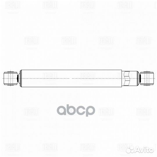 Амортизатор подвески перед 505-855 O/O 16x50