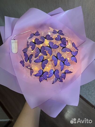 Букет с бабочками