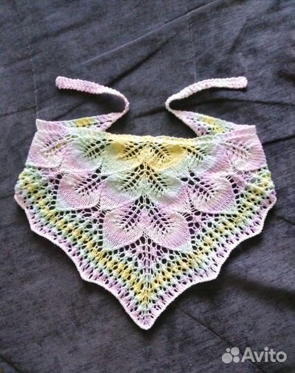 Косынка для девочки на лето