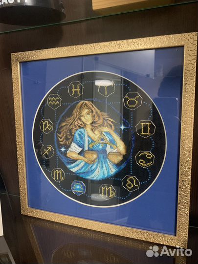 Вышивка крестиком готовая