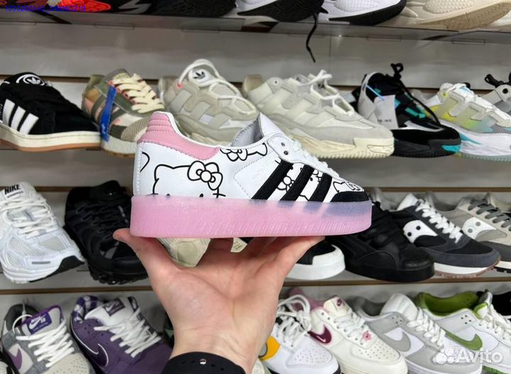 Кроссовки Adidas Hello Kitty