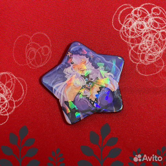 Значок аниме Honkai Star Rail Черный Лебедь