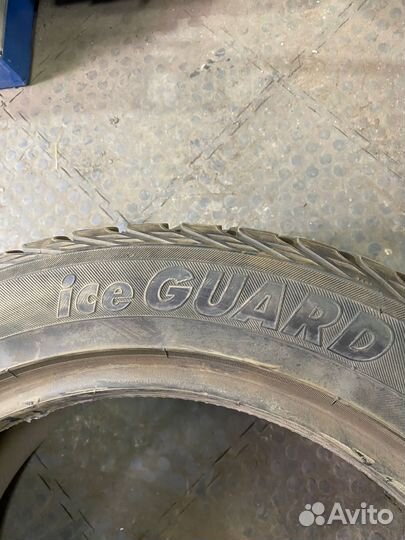 Зимняя резина 215 55 17 бу