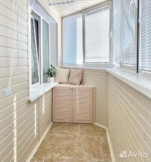 Балкон + шкаф