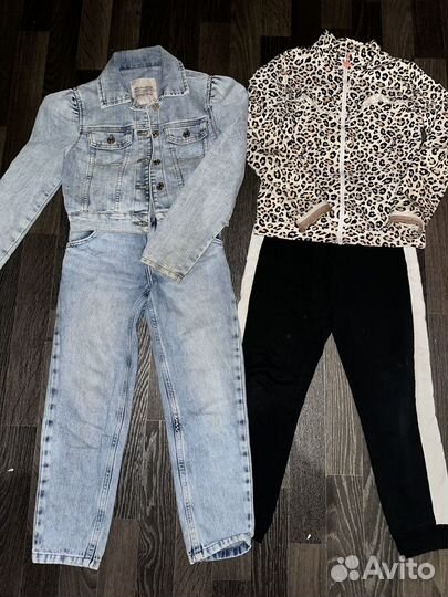 Вещи пакетом на девочку 134